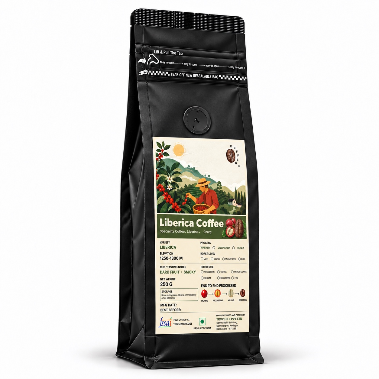 Liberica Roasted Coffee Beans